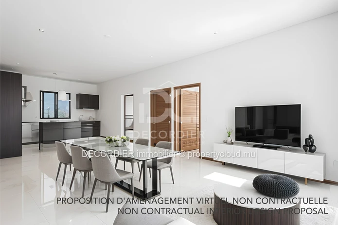 Penthouse situé dans un complexe avec ascenceur et piscine commune