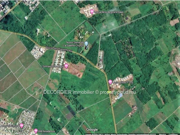 For sale agricultural land of 3.5 acre - Mont Mascal - Grand Bay