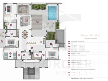 Appartement de 2 Chambres