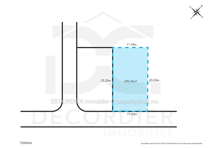 Residential land for sale – Petit Raffray