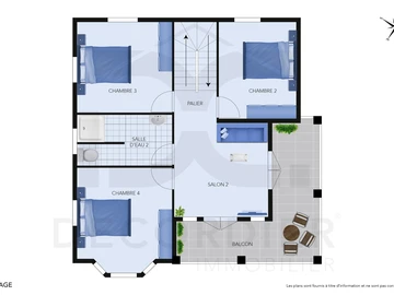 Maison de 4 Chambres