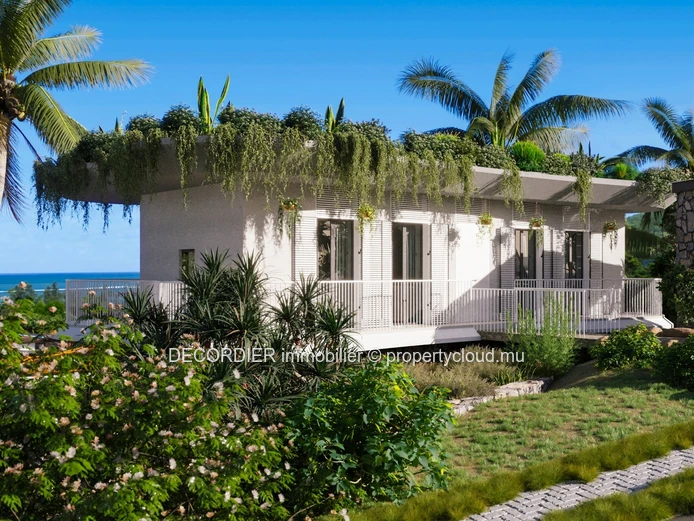 Sublime villa with a view of one of the most beautiful bays in Mauritius