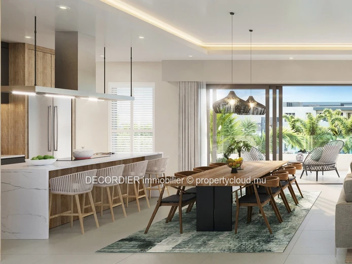 Penthouse avec 3 chambres en suite
