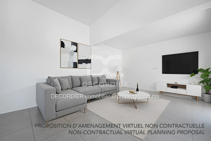 Villa contemporaine de plain-pied avec piscine