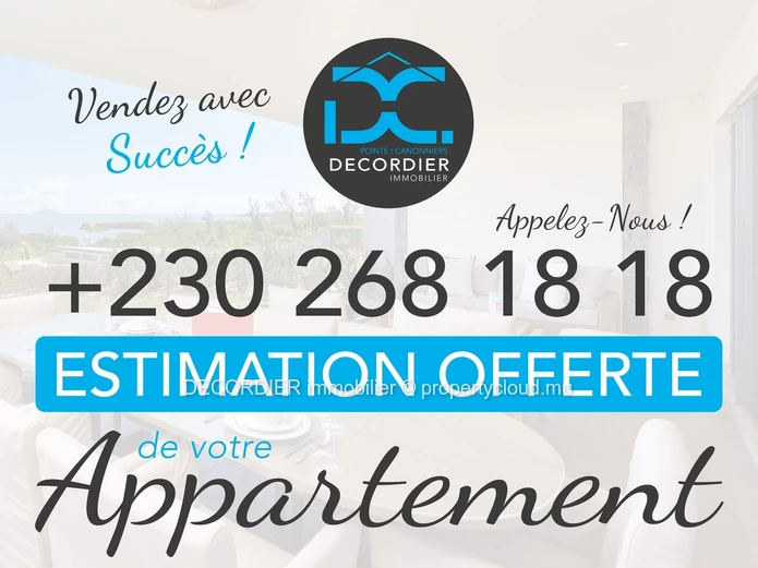Penthouse avec vue mer à Pereybere