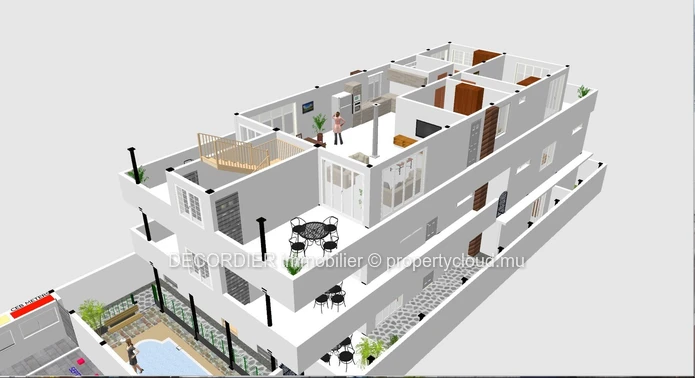 Apartment under construction in Mont Choisy (Sole Mandate)