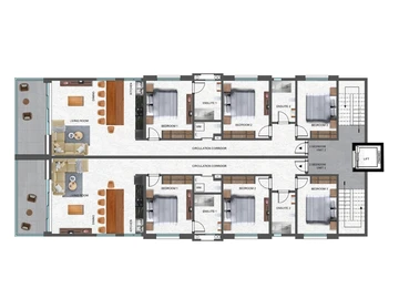 Appartement de 3 Chambres