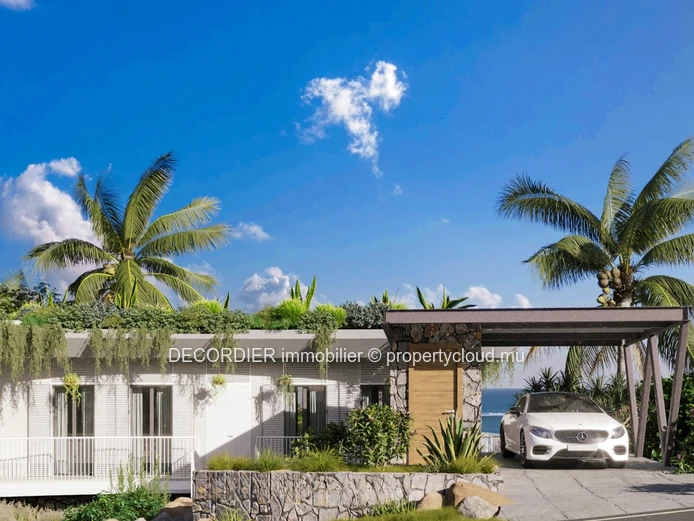 Sublime villa with a view of one of the most beautiful bays in Mauritius