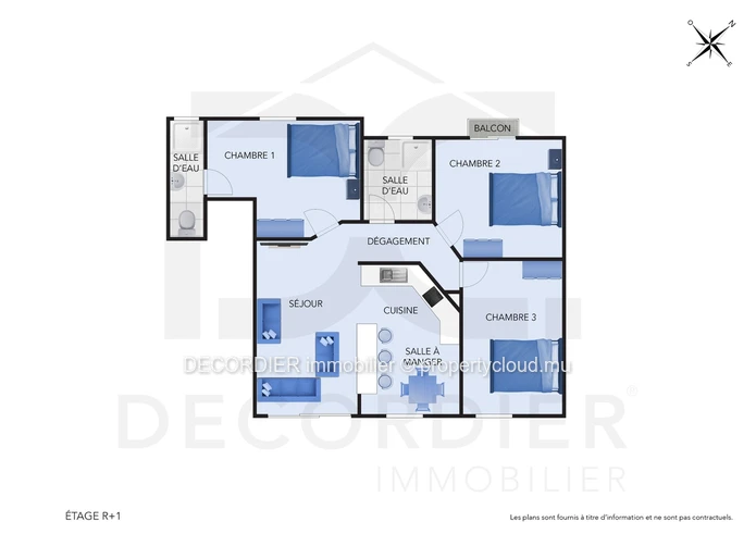 Cozy apartment for rent in Grand Baie