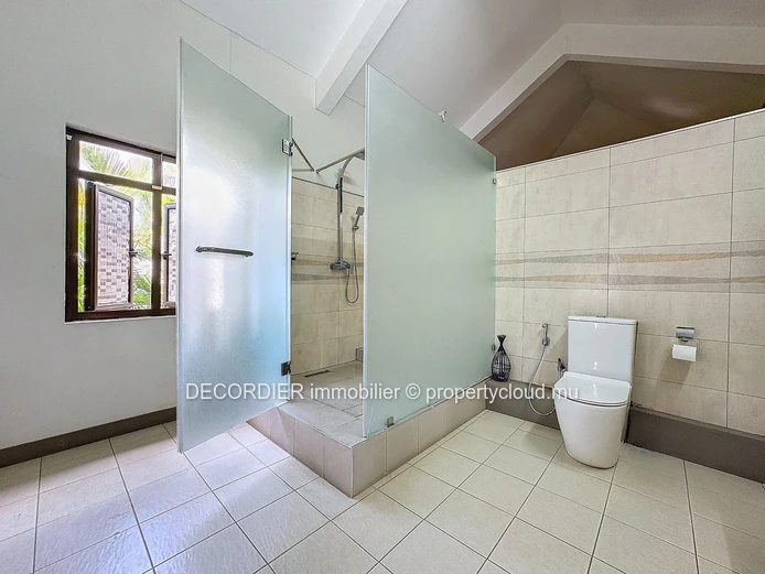 Large detached house with swimming pool and garden