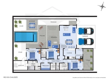 Maison de 3 Chambres
