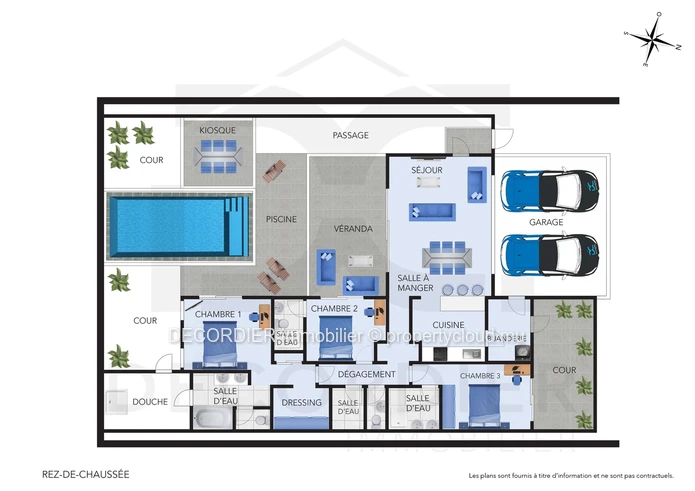 Une villa spacieuse et sécurisée pour toute la famille