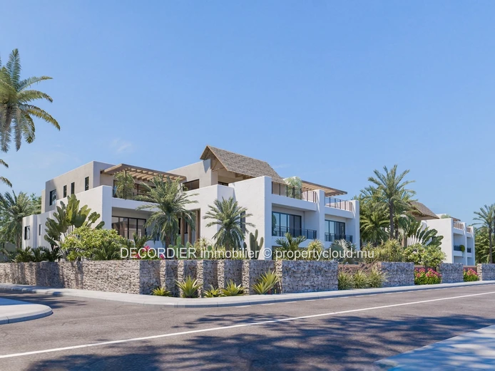 Penthouse avec piscine privée à Trou aux Biches