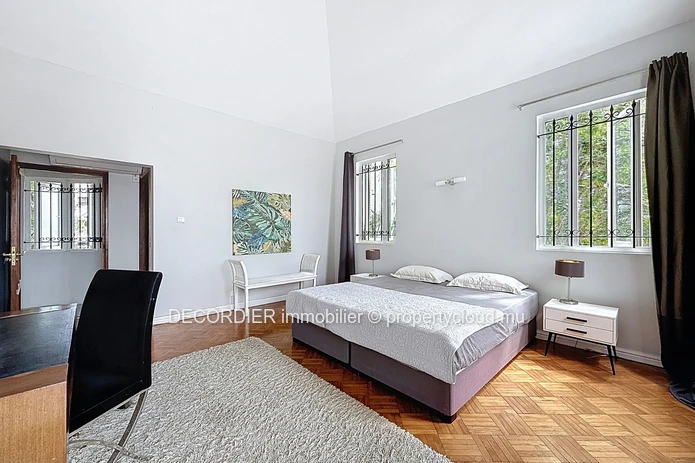 À Louer – Élégante maison de style colonial moderne avec piscine à Pointe aux Canonniers