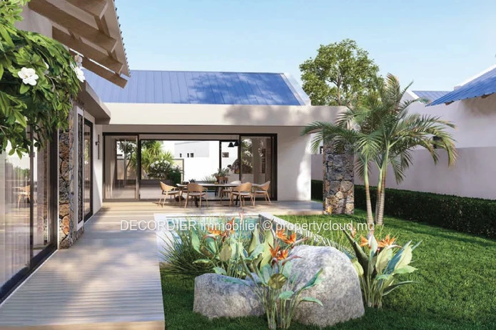 Villa contemporaine dans une résidence sécurisée