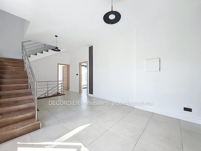 Stunning new house with swimming pool and garden