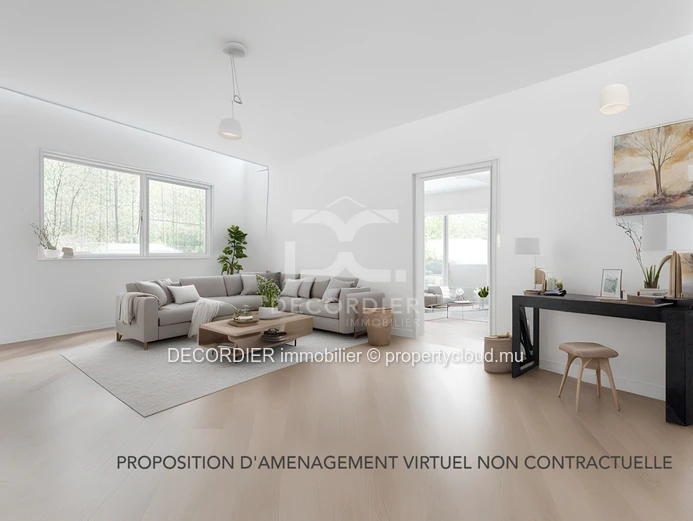 À vendre - Pointe aux Piments. Très belle villa R.E.S avec piscine privée