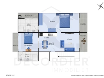 Appartement de 2 Chambres