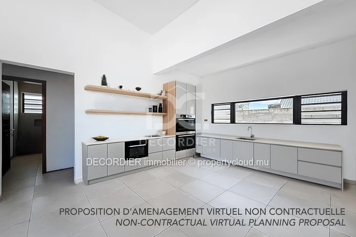 Villa contemporaine de plain-pied avec piscine