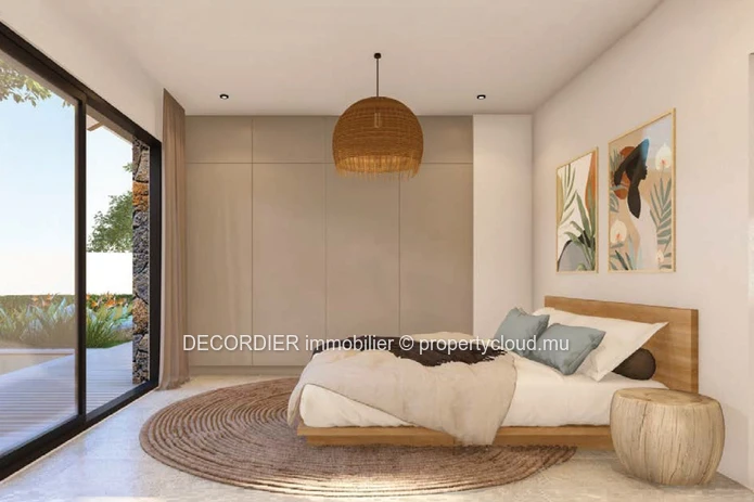 Villa contemporaine dans une résidence sécurisée