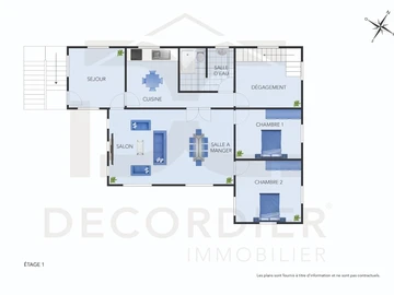Maison de 8 Chambres