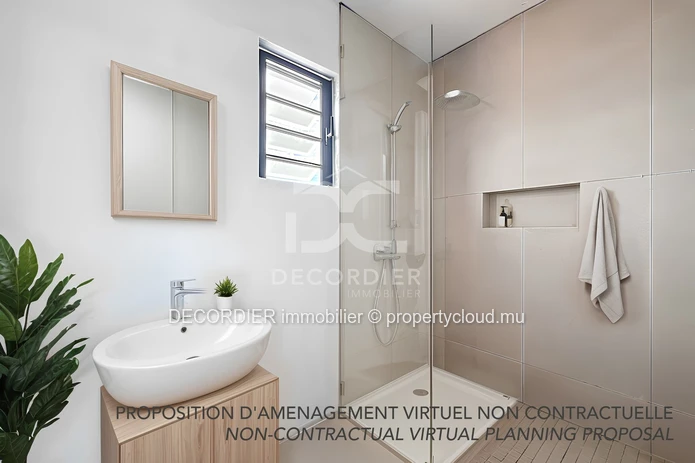 Villa contemporaine de plain-pied avec piscine