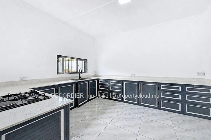 Modern two-storey house with swimming pool