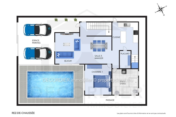 Cozy Villa with Private Pool - Mont Choisy